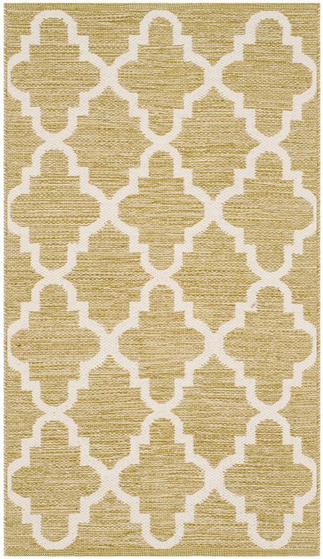 Safavieh Montauk Mtk810G Green / Ivory Rugs.