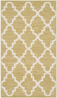 Safavieh Montauk Mtk810G Green / Ivory Geometric Area Rug