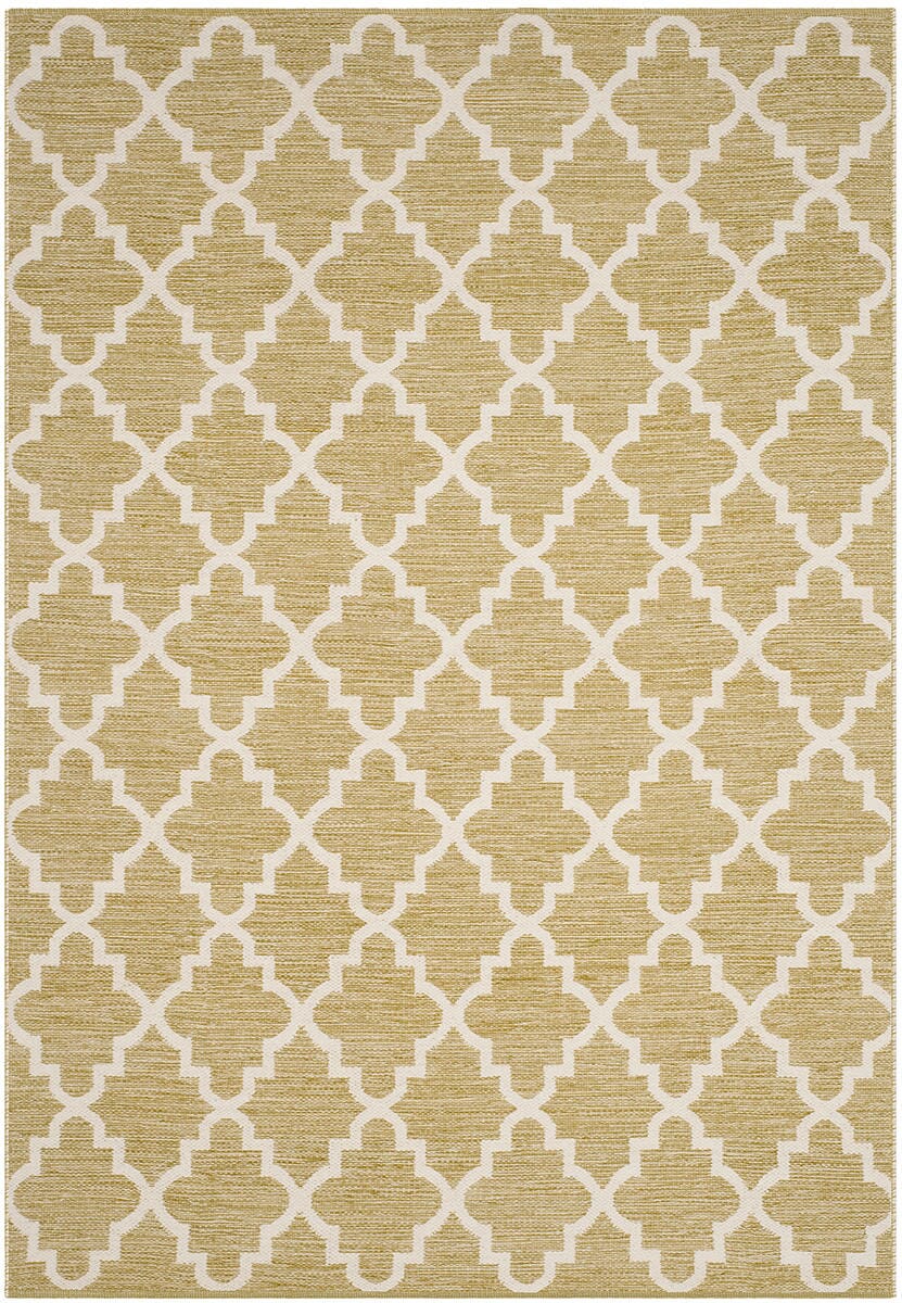 Safavieh Montauk Mtk810G Green / Ivory Geometric Area Rug