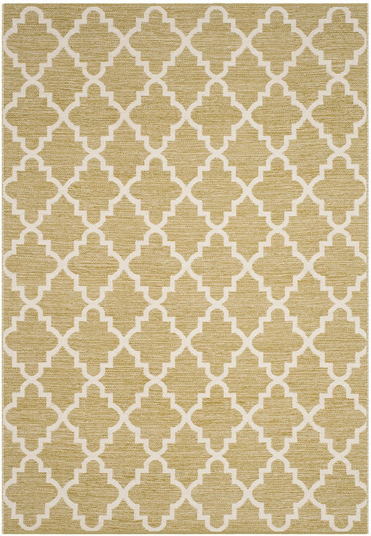 Safavieh Montauk Mtk810G Green / Ivory Geometric Area Rug