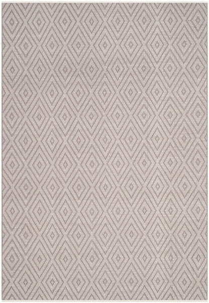 Safavieh Montauk Mtk811A Grey / Ivory Geometric Area Rug