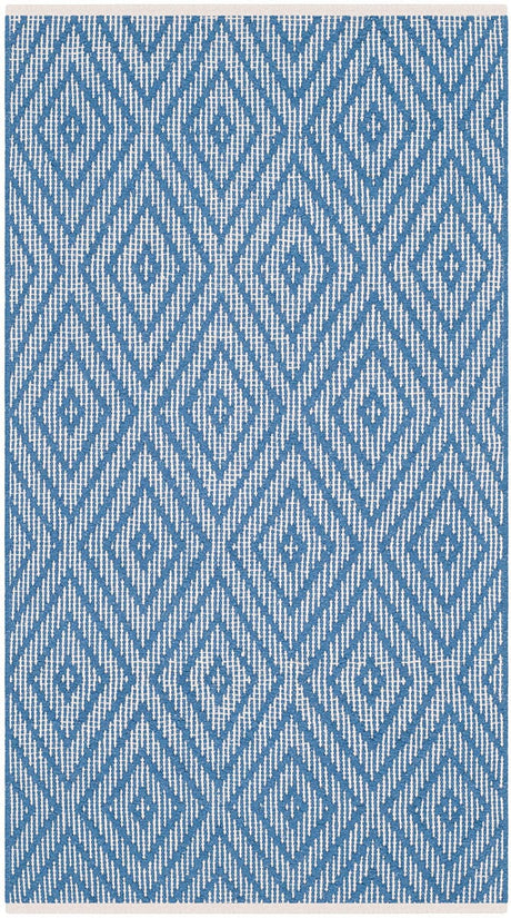 Safavieh Montauk Mtk811B Blue / Ivory Rugs.