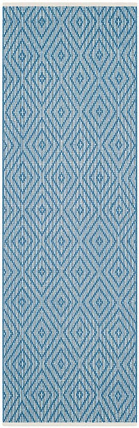 Safavieh Montauk Mtk811B Blue / Ivory Geometric Area Rug