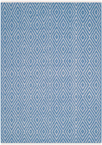 Safavieh Montauk Mtk811B Blue / Ivory Geometric Area Rug