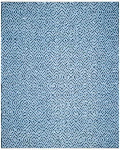 Safavieh Montauk Mtk811B Blue / Ivory Geometric Area Rug