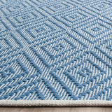 Safavieh Montauk Mtk811B Blue / Ivory Rugs.