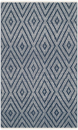 Safavieh Montauk Mtk811C Navy / Ivory Rugs.
