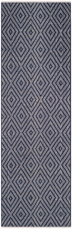 Safavieh Montauk Mtk811C Navy / Ivory Rugs.