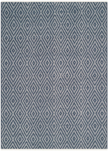 Safavieh Montauk Mtk811C Navy / Ivory Geometric Area Rug