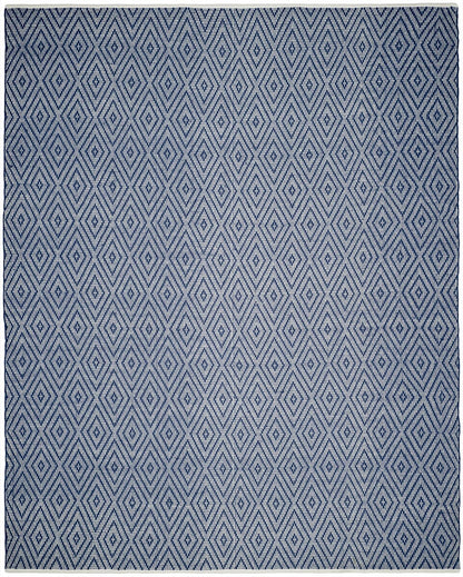 Safavieh Montauk Mtk811C Navy / Ivory Geometric Area Rug