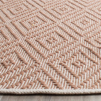 Safavieh Montauk Mtk811E Beige / Ivory Geometric Area Rug