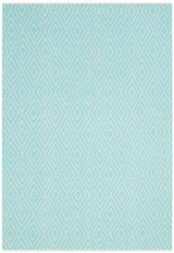 Safavieh Montauk Mtk811H Turquoise / Ivory Rugs.
