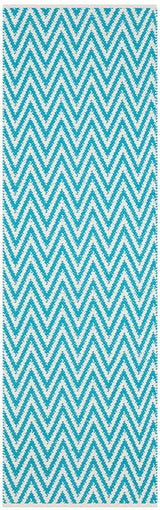 Safavieh Montauk Mtk812H Turquoise / Ivory Rugs.
