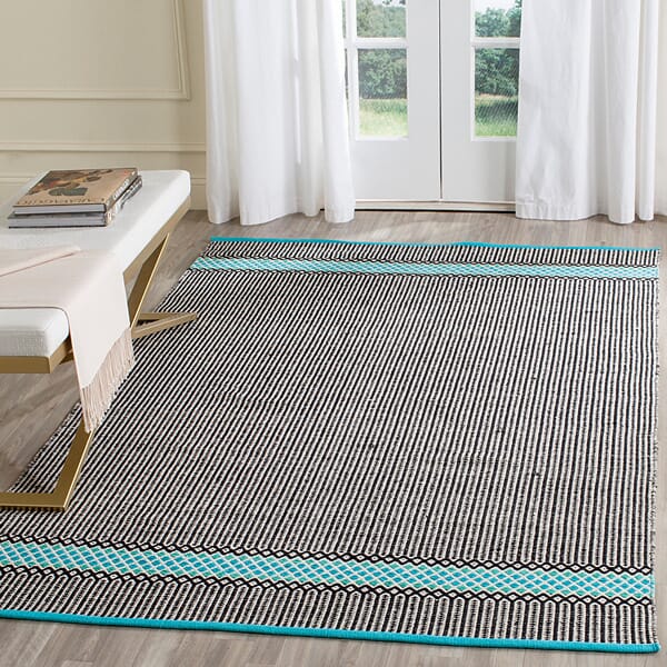 Safavieh Montauk Mtk820H Turquoise / Multi Rugs.