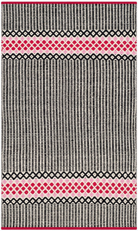 Safavieh Montauk Mtk820P Light Pink / Multi Rugs.