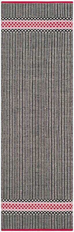 Safavieh Montauk Mtk820P Light Pink / Multi Striped Area Rug