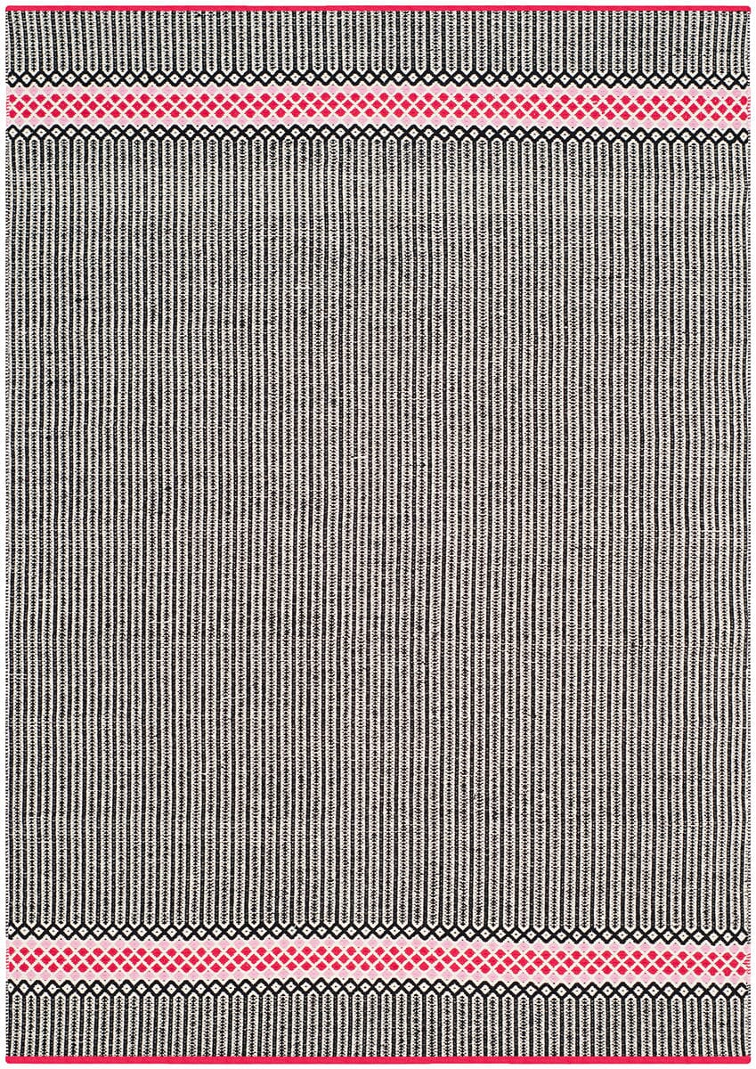 Safavieh Montauk Mtk820P Light Pink / Multi Striped Area Rug