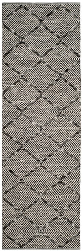 Safavieh Montauk Mtk821D Black Geometric Area Rug