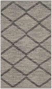 Safavieh Montauk Mtk821D Black Geometric Area Rug