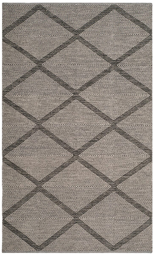 Safavieh Montauk Mtk821D Black Geometric Area Rug