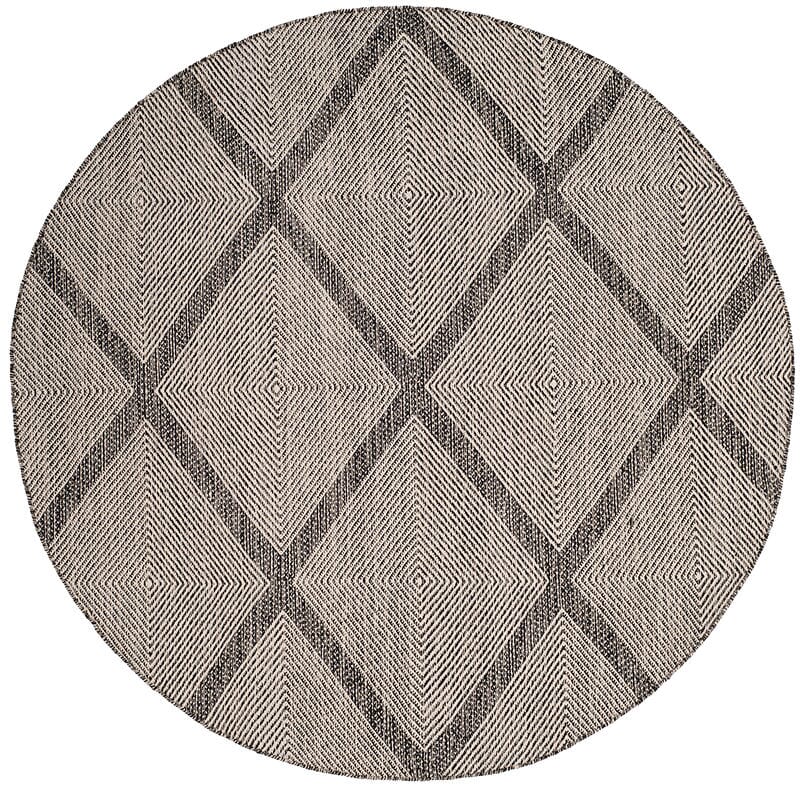 Safavieh Montauk Mtk821D Black Geometric Area Rug