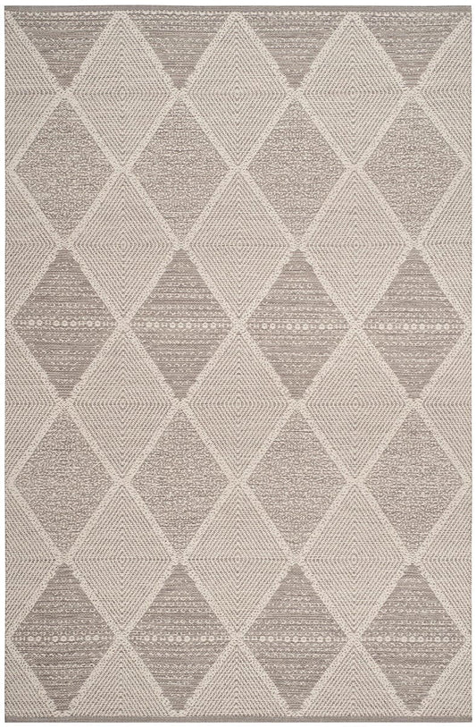 Safavieh Montauk Mtk822A Grey Geometric Area Rug