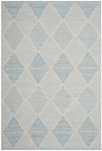 Safavieh Montauk Mtk822B Light Blue Geometric Area Rug