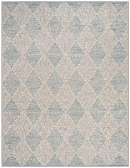 Safavieh Montauk Mtk822B Light Blue Geometric Area Rug