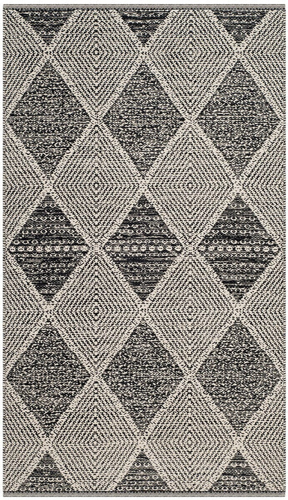 Safavieh Montauk Mtk822D Black Geometric Area Rug