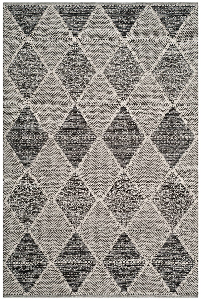 Safavieh Montauk Mtk822D Black Geometric Area Rug