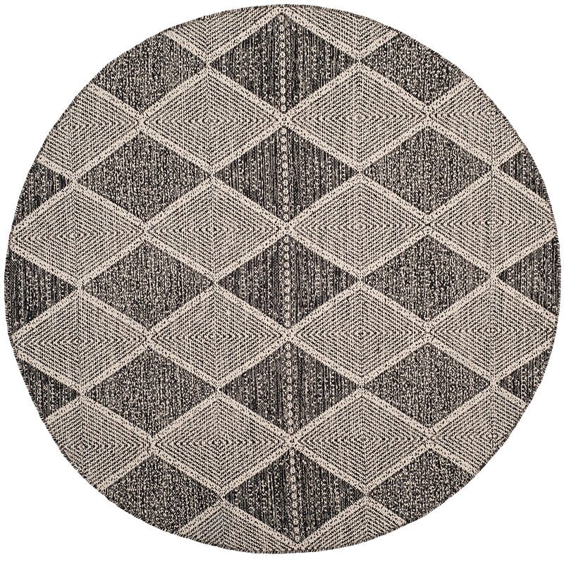 Safavieh Montauk Mtk822D Black Geometric Area Rug