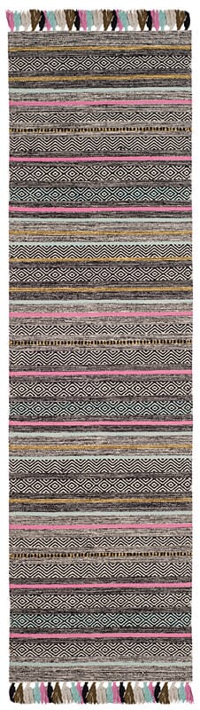 Safavieh Montauk Mtk901B Black / Multi Rugs.