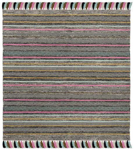 Safavieh Montauk Mtk901B Black / Multi Rugs.