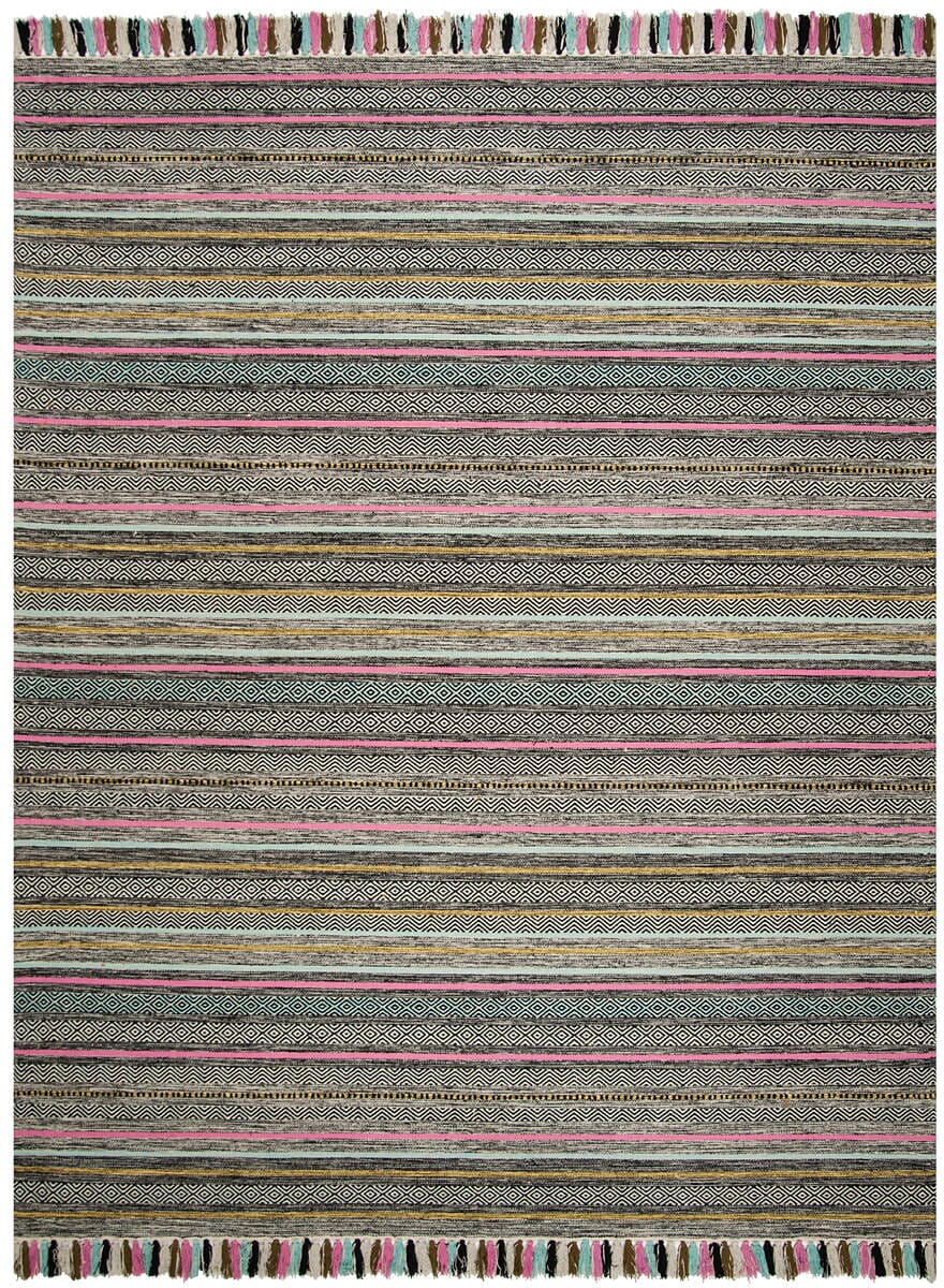 Safavieh Montauk Mtk901B Black / Multi Rugs.