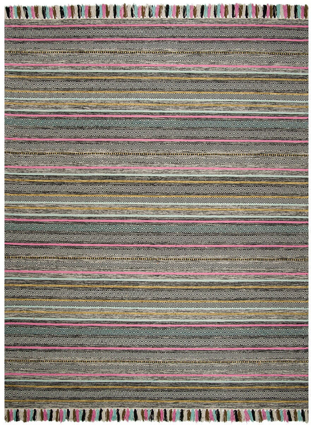 Safavieh Montauk Mtk901B Black / Multi Rugs.