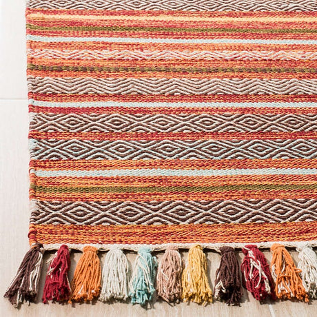 Safavieh Montauk Mtk901D Rust / Multi Rugs.