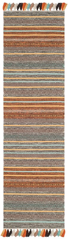 Safavieh Montauk Mtk901E Turquoise / Brown Rugs.