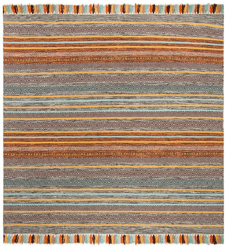 Safavieh Montauk Mtk901E Turquoise / Brown Rugs.