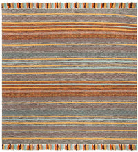 Safavieh Montauk Mtk901E Turquoise / Brown Striped Area Rug