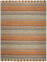 Safavieh Montauk Mtk901E Turquoise / Brown Rugs.