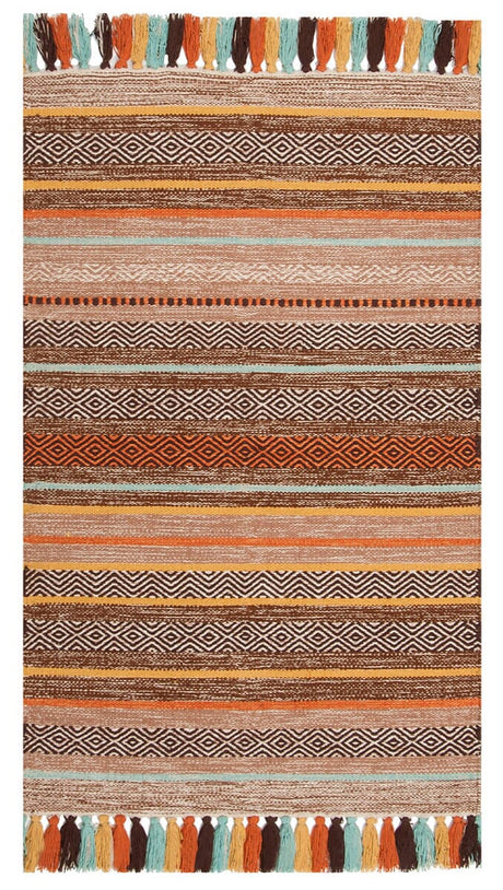 Safavieh Montauk Mtk901H Brown / Multi Rugs.