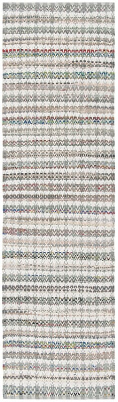 Safavieh Montauk Mtk950A Grey / Multi Striped Area Rug