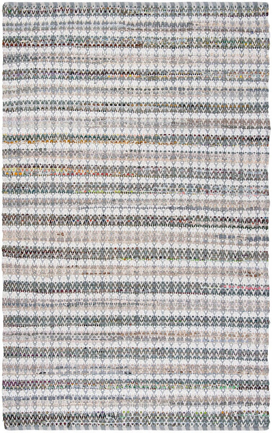 Safavieh Montauk Mtk950A Grey / Multi Striped Area Rug