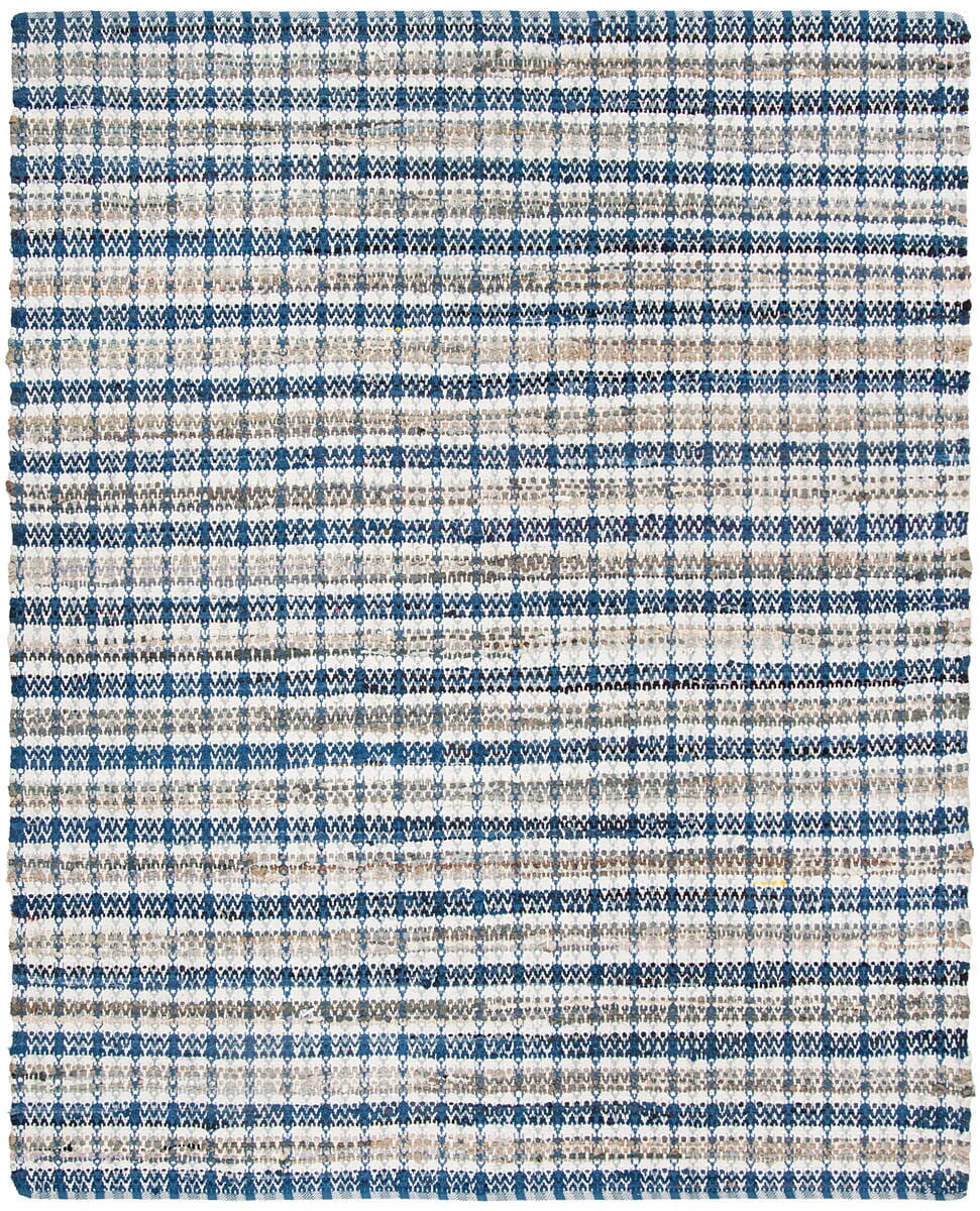 Safavieh Montauk Mtk950B Blue / Multi Striped Area Rug