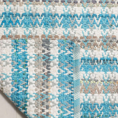 Safavieh Montauk Mtk950C Aqua / Multi Rugs.