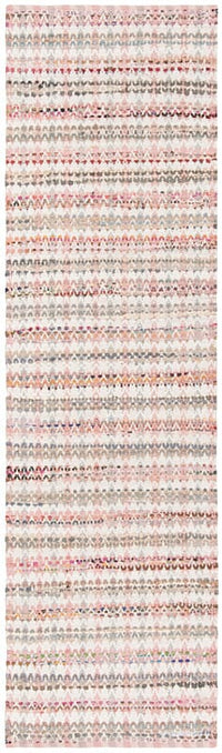 Safavieh Montauk Mtk950D Pink / Multi Striped Area Rug