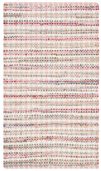 Safavieh Montauk Mtk950D Pink / Multi Striped Area Rug