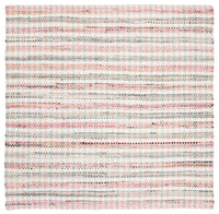 Safavieh Montauk Mtk950D Pink / Multi Striped Area Rug