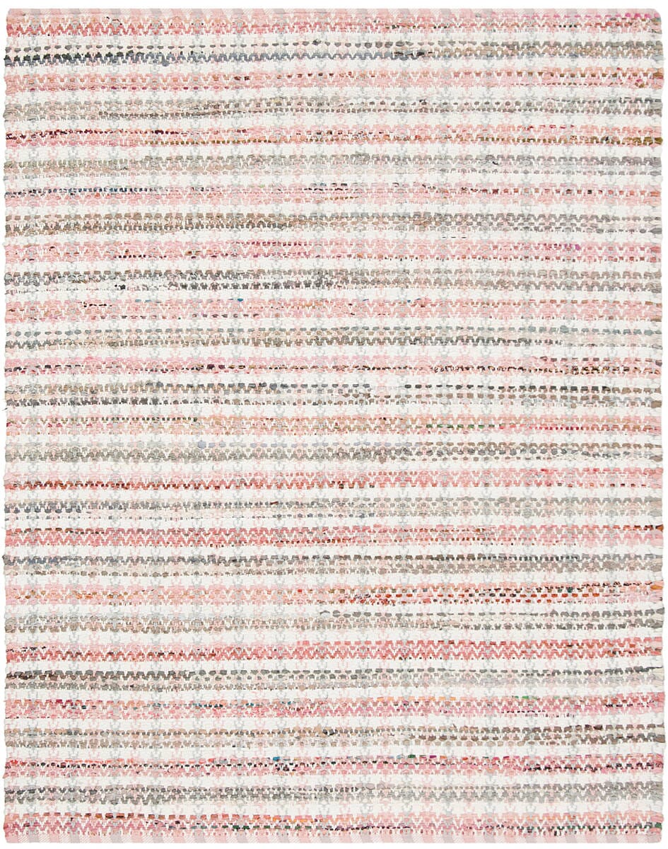 Safavieh Montauk Mtk950D Pink / Multi Striped Area Rug