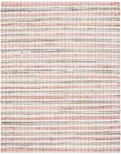 Safavieh Montauk Mtk950D Pink / Multi Striped Area Rug